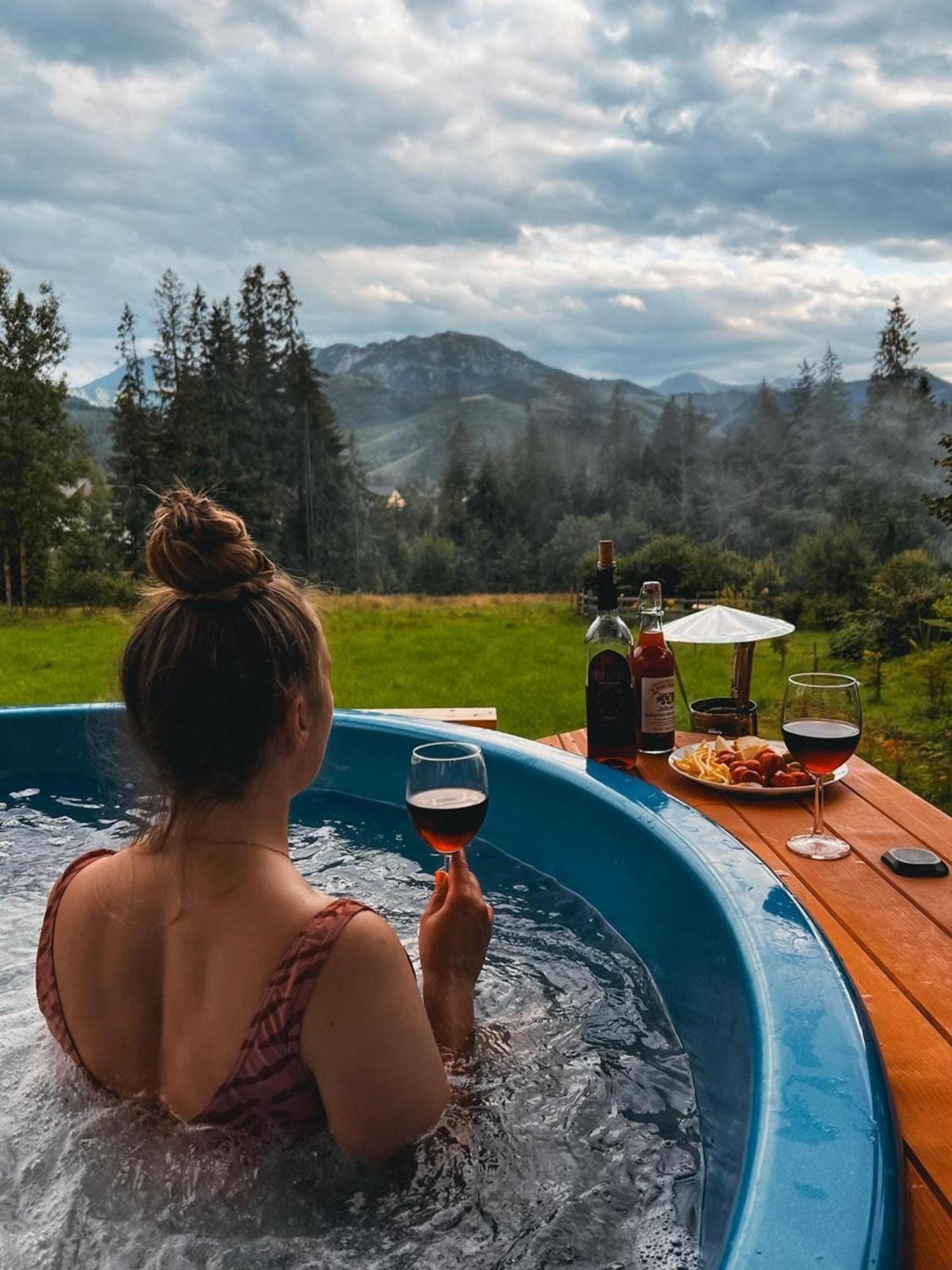 Willa Na Polanie Z Jacuzzi Kościelisko Exterior foto